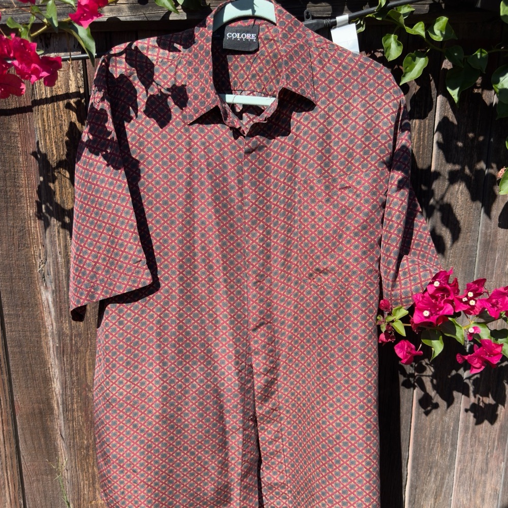 Geometric Patterned Shirt